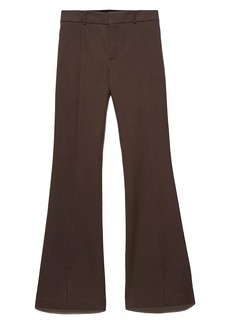 FRAME Le High Flared Split Trousers