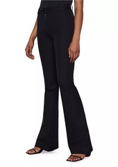 FRAME Le High Flared Stretch Trousers