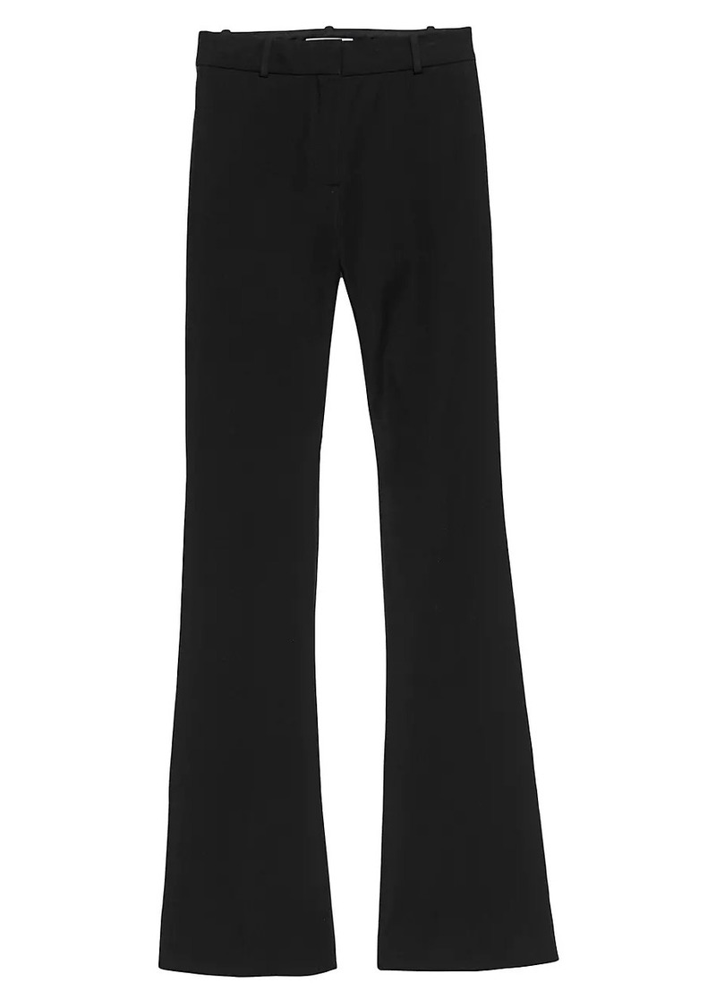 FRAME Le High Flared Stretch Trousers