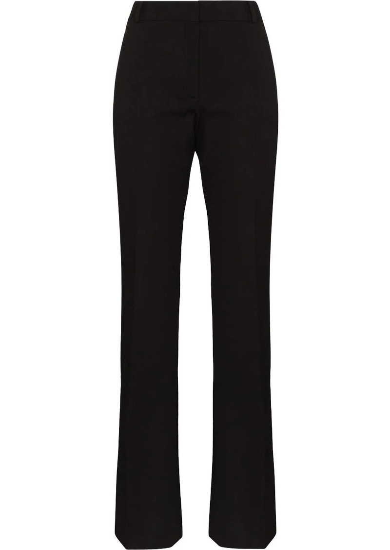 FRAME Le High flared trousers