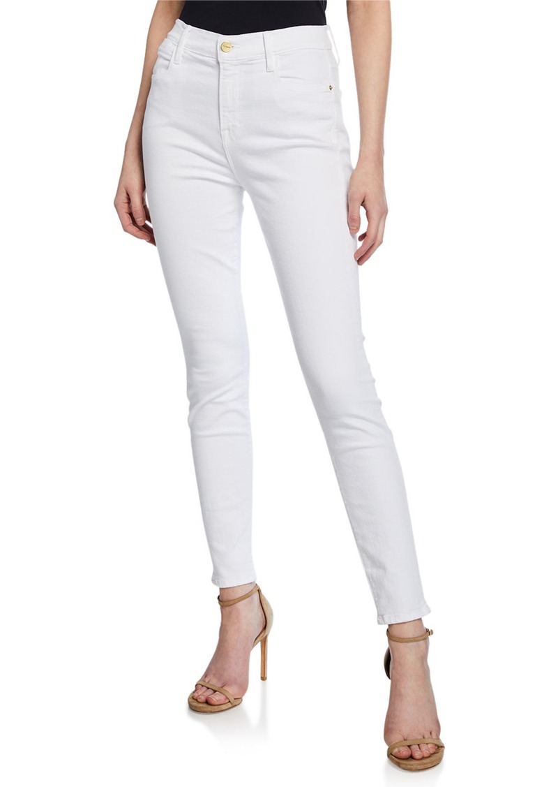 Le High High-Rise Ankle Skinny Jeans