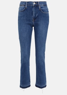 Frame Le High high-rise straight jeans
