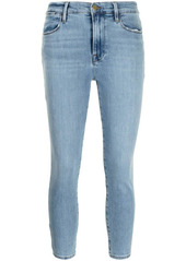 FRAME Le High Skinny cropped jeans