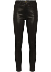 FRAME Le High skinny leather trousers