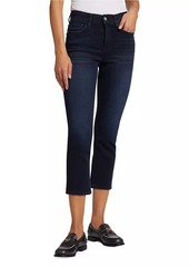 FRAME Le High Straight Jeans