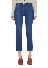 FRAME Le High Straight-Leg Jeans