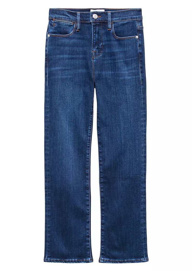 FRAME Le High Straight-Leg Jeans