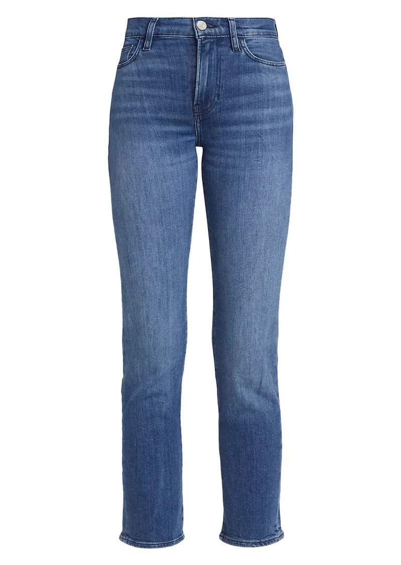 FRAME Le High Straight-Leg Jeans