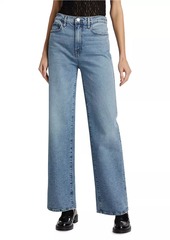 FRAME Le Jane High-Rise Stretch Wide-Leg Jeans