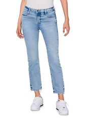FRAME Le Mid Rise Straight Degradable Jeans