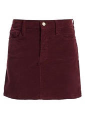 FRAME Le Mini Corduroy Skirt