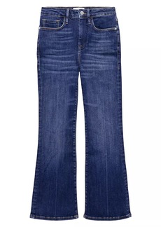 FRAME Le One Cropped Boot-Cut Jeans