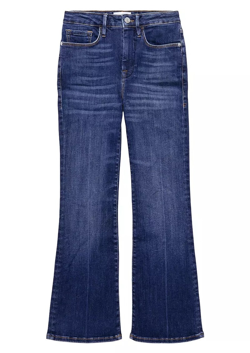 FRAME Le One Cropped Boot-Cut Jeans