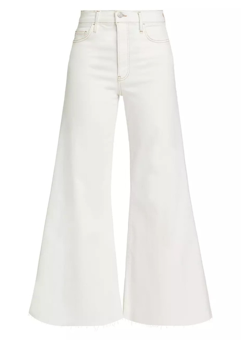 FRAME Le Palazzo Crop Wide-Leg Jeans