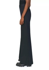 FRAME Le Palazzo High-Rise Wide-Leg Trousers