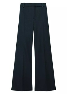 FRAME Le Palazzo High-Rise Wide-Leg Trousers