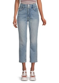 FRAME Pixie Sylvie High Rise Cropped Jeans