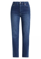 FRAME Le Sleek Straight High-Rise Jeans