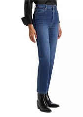 FRAME Le Sleek Straight High-Rise Jeans