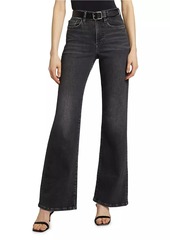 FRAME Le Slim Mid-Rise Stretch Straight-Leg Jeans