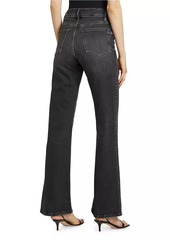 FRAME Le Slim Mid-Rise Stretch Straight-Leg Jeans