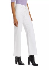 FRAME Le Slim Palazzo Mid-Rise Stretch Flare Jeans