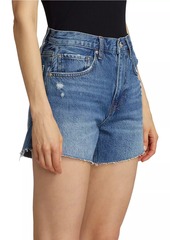 FRAME Le Super High Jean Shorts