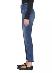 FRAME Le Super High Straight-Leg Jeans