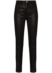FRAME Le Sylvie skinny leather trousers