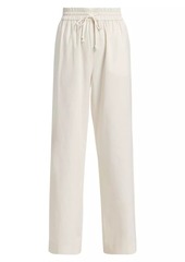 FRAME Linen-Blend Lounge Pants