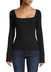 FRAME Luxe Ribbed Sweater
