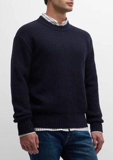 FRAME Men's Textured Wool Sweater