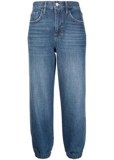 FRAME mid-rise cropped jeans