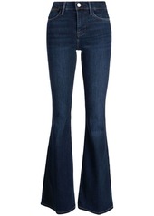 FRAME mid-rise flared jeans