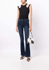 FRAME mid-rise flared jeans
