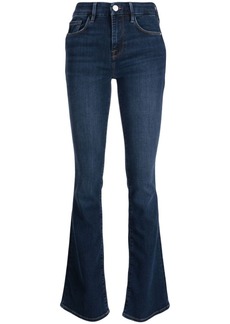 FRAME mid-rise flared jeans