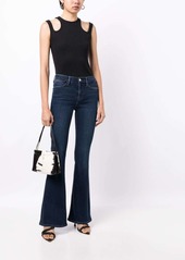 FRAME mid-rise flared jeans