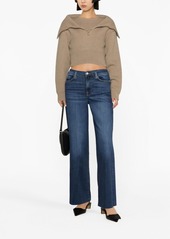 FRAME mid-rise straight-leg jeans