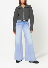 FRAME mid-rise wide-leg jeans