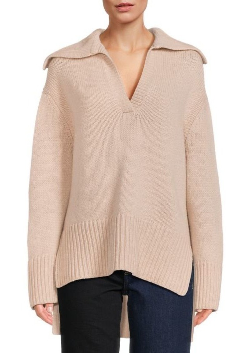 FRAME Oversized Merino Wool Sweater
