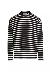 FRAME Relaxed-Fit Striped T-Shirt