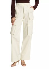 FRAME Relaxed Straight-Leg Cargo Pants