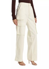 FRAME Relaxed Straight-Leg Cargo Pants