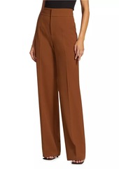 FRAME Relaxed Straight-Leg Trousers