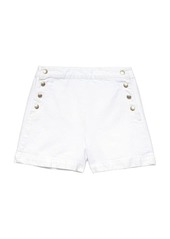 FRAME Sailor Snap Denim Shorts