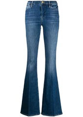 FRAME slim-fit flared jeans