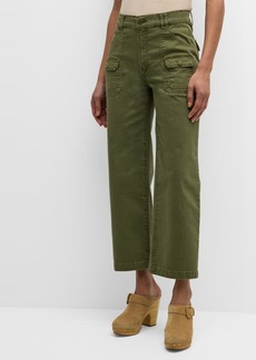 FRAME Straight Utility Pocket Pants