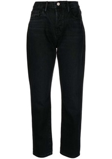 FRAME tapered high-waist jeans