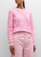 FRAME Textured Patch Pocket Sweater