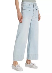 FRAME The '70s Patch Pocket Straight-Leg Jeans